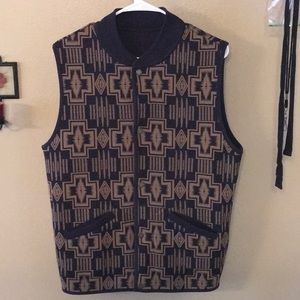 Pendleton Reversible Button Down Vest